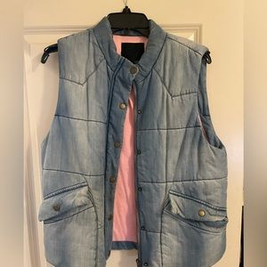 Women’s Denim vest jacket